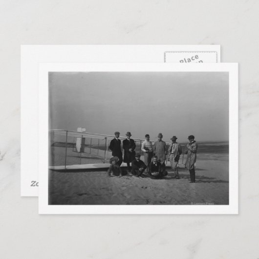 キルポートレートのグライダーの前 ポストカード (正面/裏面)