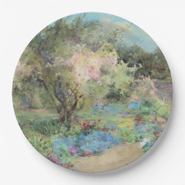 キルマリーの庭園（Mildred Anne Butler著） ペーパープレート