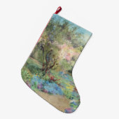 キルマリーの庭園（Mildred Anne Butler著） ラージクリスマスストッキング (正面 (吊り時))