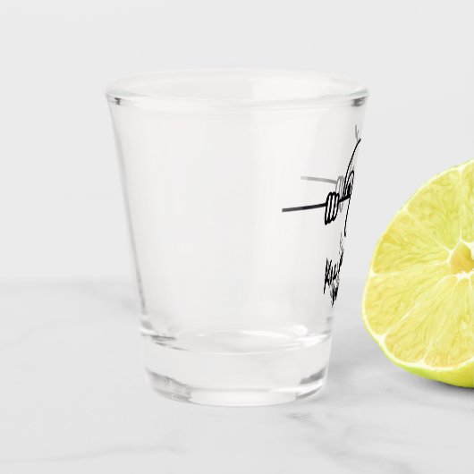 キルロイはここにいた ショットグラス (左)