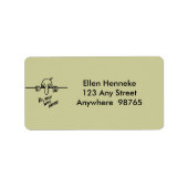 キルロイはここにいた ラベル (正面)