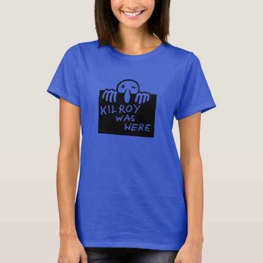 キルロイはここにいた Tシャツ (正面)