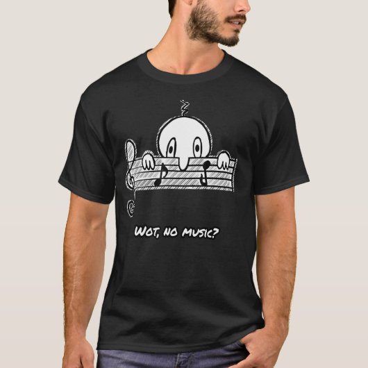 キルロイミュージシャン12 Tシャツ (正面)
