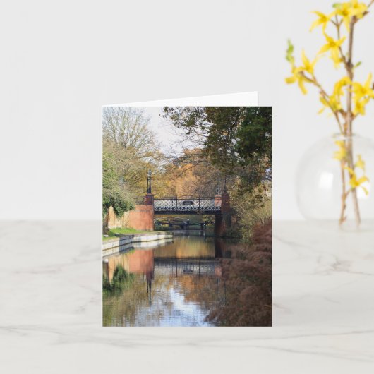 キルン橋春 カード (黄色い花)