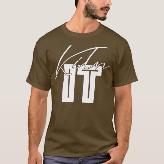 キルンIt陶芸車ホビープレミアム Tシャツ (正面)
