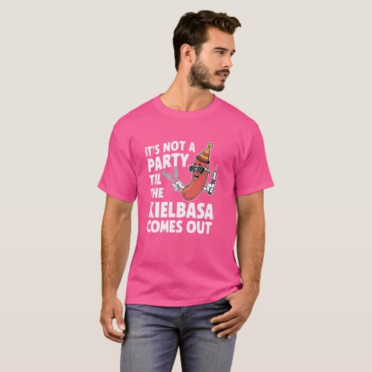 キレおもしろいバサが出るまではパーティーではない来 Tシャツ (正面フル)