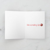 キレるアナグマの父の日カード カード (内部)