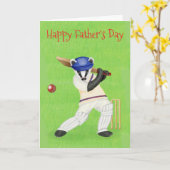 キレるアナグマの父の日カード カード (黄色い花)