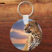 キレイなヒョウ キーホルダー (裏面)