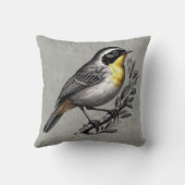 キレイなブリの鳥 クッション (裏面)