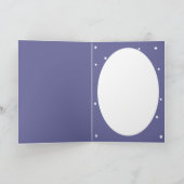 キレイな天使とスターズがかわいいクリスマスのグリーティングカード シーズンカード (内部)