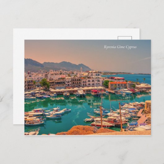 キレニアジーンキプロス/ターキーポート シーズンポストカード (正面/裏面)