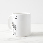 キレーフハロウィーン面白いハロウィーンの衣装コスチューム コーヒーマグカップ (正面左)