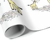 キレーフピンクブルーバルーンママベビージェンダーリビール ラッピングペーパー (ロールコーナー)