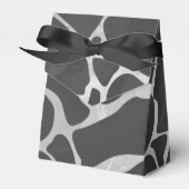 キレーフブラックアンドライトグレープリント フェイバーボックス (正面サイド)