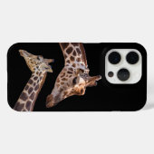 キレーフワイルドライフサファリブラック Case-Mate iPhoneケース (裏面 (横))
