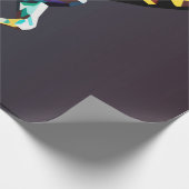 キレ走フのポップ・アートの芸術 ラッピングペーパー (角)