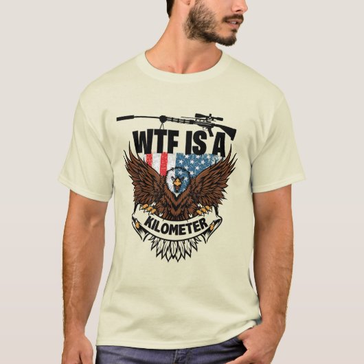 キロって何だ Tシャツデザイン Tシャツ (正面)