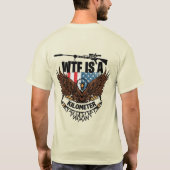 キロって何だ Tシャツデザイン Tシャツ (裏面)