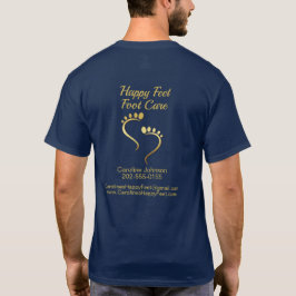 キロポジストポディアトリストペディキュア足気にビジネス Tシャツ