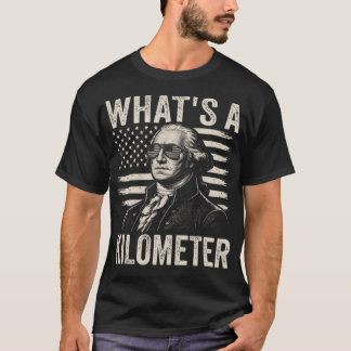 キロメートルって何? Tシャツ