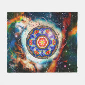 キロン・オルブズ フリースブランケット (正面(横))