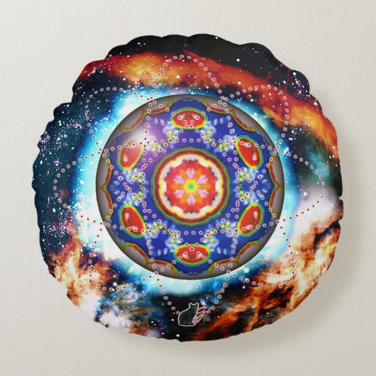 キロン・オルブズ ラウンドクッション (正面)