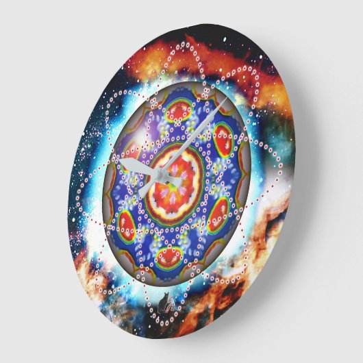 キロン・オルブズ ラージ壁時計 (傾斜)