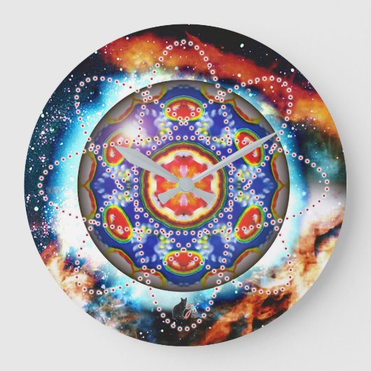 キロン・オルブズ ラージ壁時計 (正面)