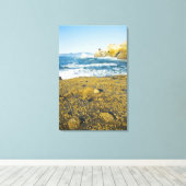 キワンダ岬と太平洋海2 キャンバスプリント (インサイチュ (ウッドフロア))