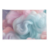 キンアンドクイーン文字オンコットンキャンディ抽象芸術 枕カバー (裏面-右)