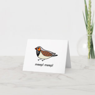 キンカチョウNotecard カード