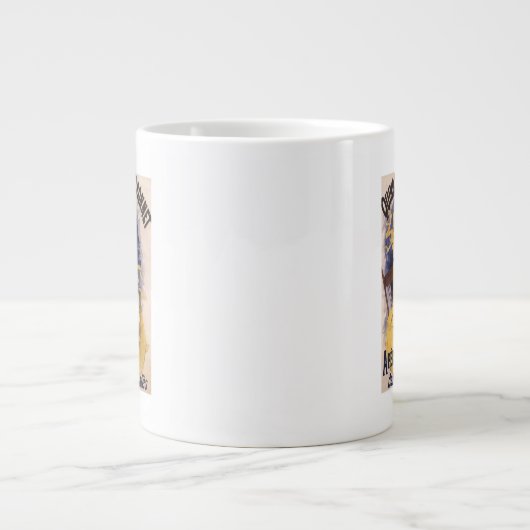 キンキーナ·デュボネ·アペリティフ宣伝ポスター ジャンボコーヒーマグカップ (正面)