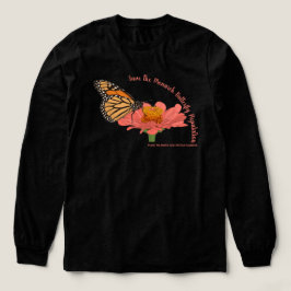 キンギョソウの上のオオカナダモ トライブレンドTシャツ