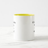 キングおもしろい夫人の他のノベルティコーヒー ツートーンマグカップ (中央)