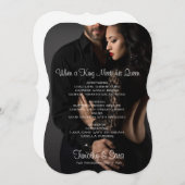 キングがクイーンメニューに出会う時 (正面/裏面)