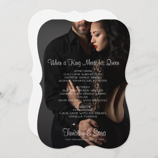 キングがクイーンメニューに出会う時