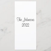 キングがクイーンメニューに出会う時 メニュー (裏面)