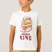 キングが最初にコーヒーが必要 Tシャツ (正面)