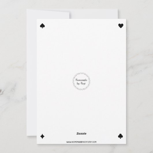 キングとキング完璧に適したゲイラブグリーティング シーズンカード (裏面)