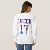 キングとクイーン01 スウェットシャツ (裏面フル)