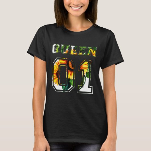キングとクイーン01 Tシャツ (正面)