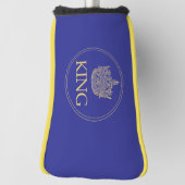 キングと王室のクラウンのエンブレム（新版） ゴルフヘッドカバー (回転90)