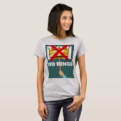 キングなどいない Tシャツ (正面フル)