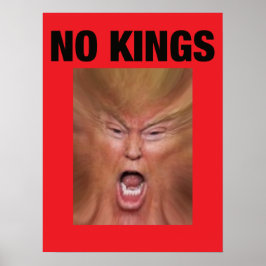 キングに汚染されたトランプを潰せ ポスター
