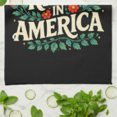 キングのいないアメリカ キッチンタオル (折り畳み)