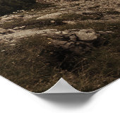 キングのように歩く – Gorilla vs Man やる気を起こさせる - ポスター (角)