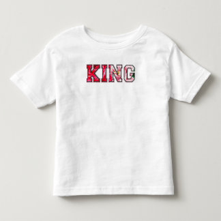 キングのグラフィティスタイルの文字 トドラーTシャツ