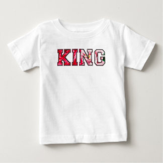 キングのグラフィティスタイルの文字 ベビーTシャツ