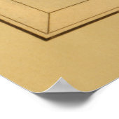 キングのケフェウス – ヴィンテージ星図 ポスター (角)